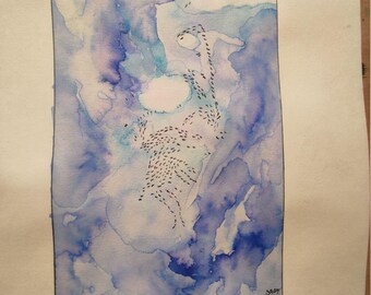 Migrations watercolor ink felt-tip pens Indian ink