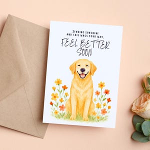 Fühlen Sie sich besser bald Karte, Gute Besserung Karte, Genesungskarte, Beifall Karte, Krankheit Unterstützung, Ermutigung Karte, Heilung Wünsche, Digitaler Download