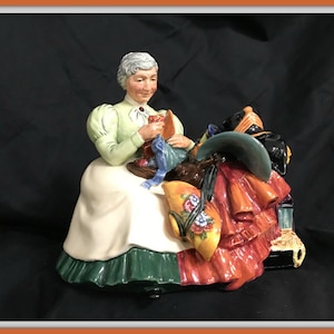 Royal Doulton The WARDROBE MISTRESS by Peggy Davies RARE  England 1953