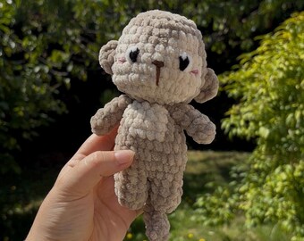 Crochet Monkey Plush | Handmade Amigurumi Monkey | Cute Animal Plush | Original Children's Gift | Handmade Monkey Plush