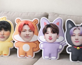Funny Aniteez Pillow, Ateez Merch, Kpop Pillow For Fans, Keepsakep Ateez Pillow Hongjoong Seonghwa Yunho Yeosang San Mingi Wooyoung Jongho