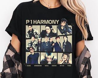 P1Harmony utop1a Tシャツ Retro P1harmony Duh! Shirt, P1harmony Utop1a Tour Shirt