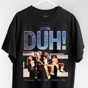P1Harmonie Duh! Album Shirt, P1Harmony Utop1A Tournee Shirt, P1Harmony Shirt, P1H Keeho Theo Jiung Intak Soul Jongseob P1ece, P1Harmony Merch