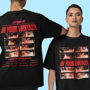 ATEEZ 2025 World Tour In Your Fantasy Shirt, Ateez Shirt Kpop Ateez Golden Hour Part 3, Ateez Tour in North America Hoodie, Ateez Lemon Drop