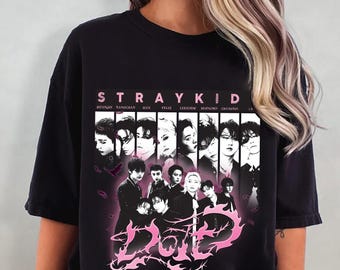 Maglietta vintage Stray Kids Do It, felpa Stray Kids Do IT, SKZ It Tap, maglietta Stray Kids DomiATE World Tour, felpa con cappuccio unisex Stray Kids