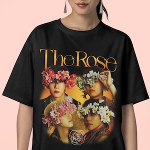 The Rose Once Upon AWRLD Tour Vintage Tee, The Rose Tour 2025 Shirt, The Rose Merch, The Rose Shirt, The Rose Woosung Dojoon Hajoon Taegyeom