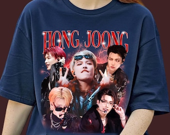 Hong Joong ATEEZ Graphic Shirt, ATEEZ World Tour In Your Fantasy Tshirt, Ateez Shirt ATEEZ Members Shirt Ateez Tour Shirt Ateez Kpop T-Shirt