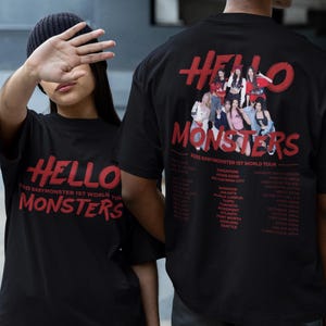 L 白 Tシャツ babymonster ソウルコン ベビモン 韓国｜Yahoo