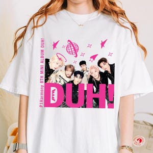 Retro P1Harmony Duh! Album Tshirt, P1Harmony Utop1A Tour Shirt, P1Harmony Shirt, Kpop P1H Keeho Theo Jiung Intak Soul Jongseob P1ece Hoodie