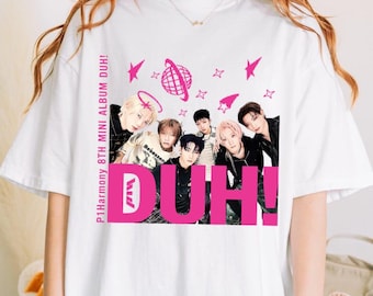 P1Harmony DUH! Tシャツ P1Harmony Duh! Shirt, P1Harmony Utop1A Tour shirt, Unisex