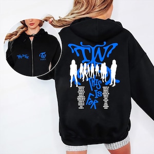Twice Hoodie 5th World Tour - Etsy Twice Hoodie 5th World Tour - Etsy