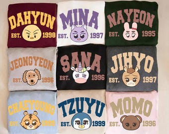 Cute Twice Members Sweatshirt, Twice This Is For World Tour 2025 T-shirt, Twice Tour Shirt, Twice Ready To Be, Twice Kpop Shirt, Twice Gift