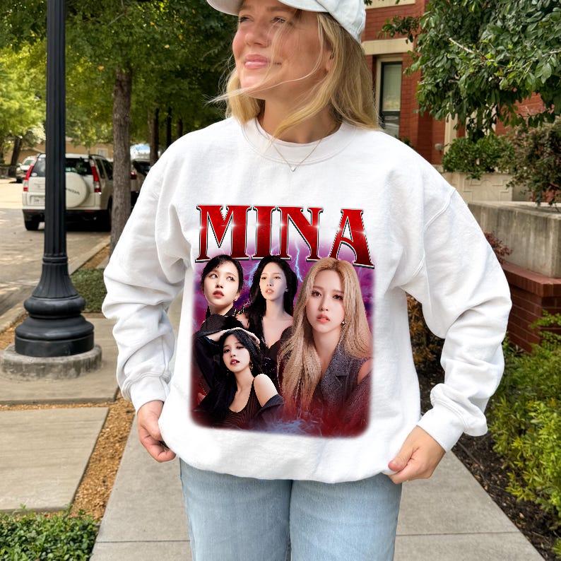 Twice Mina Graphic Tshirt, Twice This is for World Tour in US 2026