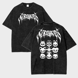 Stray Kids - スキズ dominATE Singapore Black T-shirt ZJHXQEVC Stray Kids Merch 2025 World Tour Dominate T-Shirt