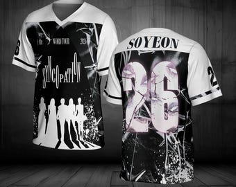 Custom G-idle Football Jersey, I-Dle Syncopation World Tour Jersey, K-Pop Concert Merch, I-dle Fan Gift
