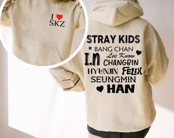 Stray Kids Hoodie Dominate World Tour Sweatshirt Complete Tour