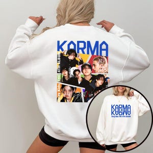 Stray Kids Karma Album T-shirt, Stray Kids Dominate Shirt, Stray Kids Karma CEREMONY Shirt, Kpop Stray Kids 4th Album, Stray Kids Merch Gift