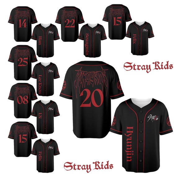 straykids ユニフォーム ベースボールシャツ スンミン UNIFORM SHIRT - Seungmin / Stray Kids『Stray Kids World Tour