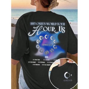 2025 Oneus World Tour Hour Us T-Shirt, Oneus Tour Shirt, Kpop Oneus Shirt Hoodie, ONEUS Mitglieder Xion, Seoho, Leedo, Hwanwoong, Keonhee Shirt