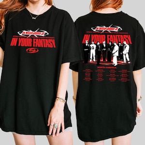 ATEEZ 2025 World Tour T-shirt, Ateez Shirt Kpop Ateez In Your Fantasy Tour Shirt, Ateez Merch, Ateez Tour in North America Shirt, Ateez Gift