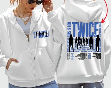 TWICE 10VE UNIVERSE ジップアップ パーカー TWICE 10VE UNIVERSE ジップアップ パーカー - メルカリ