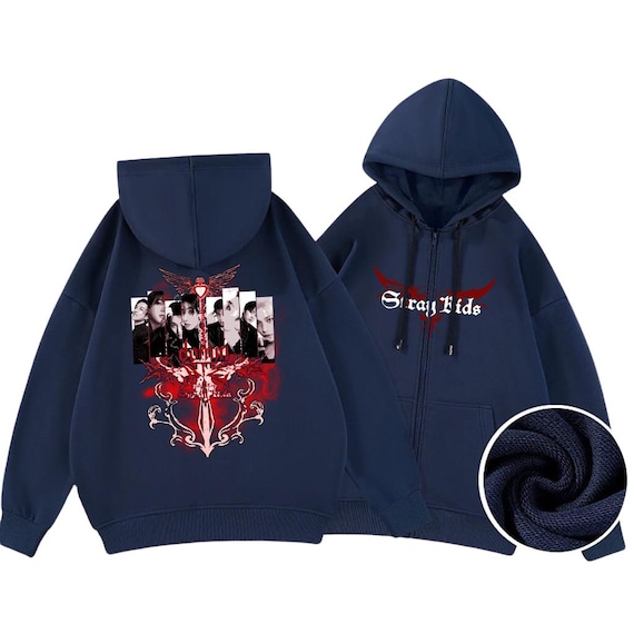 Stray Kids Dominate Celebrate Zip Hoodie, Stray Kids Concert Zip