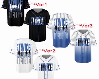 TWICE Concert 2026 Unisex Jersey, Custom Twice Jersey, Kpop Jersey, Twice Kpop Merch, Twice Gift For Once, Twice This Is For World Tour