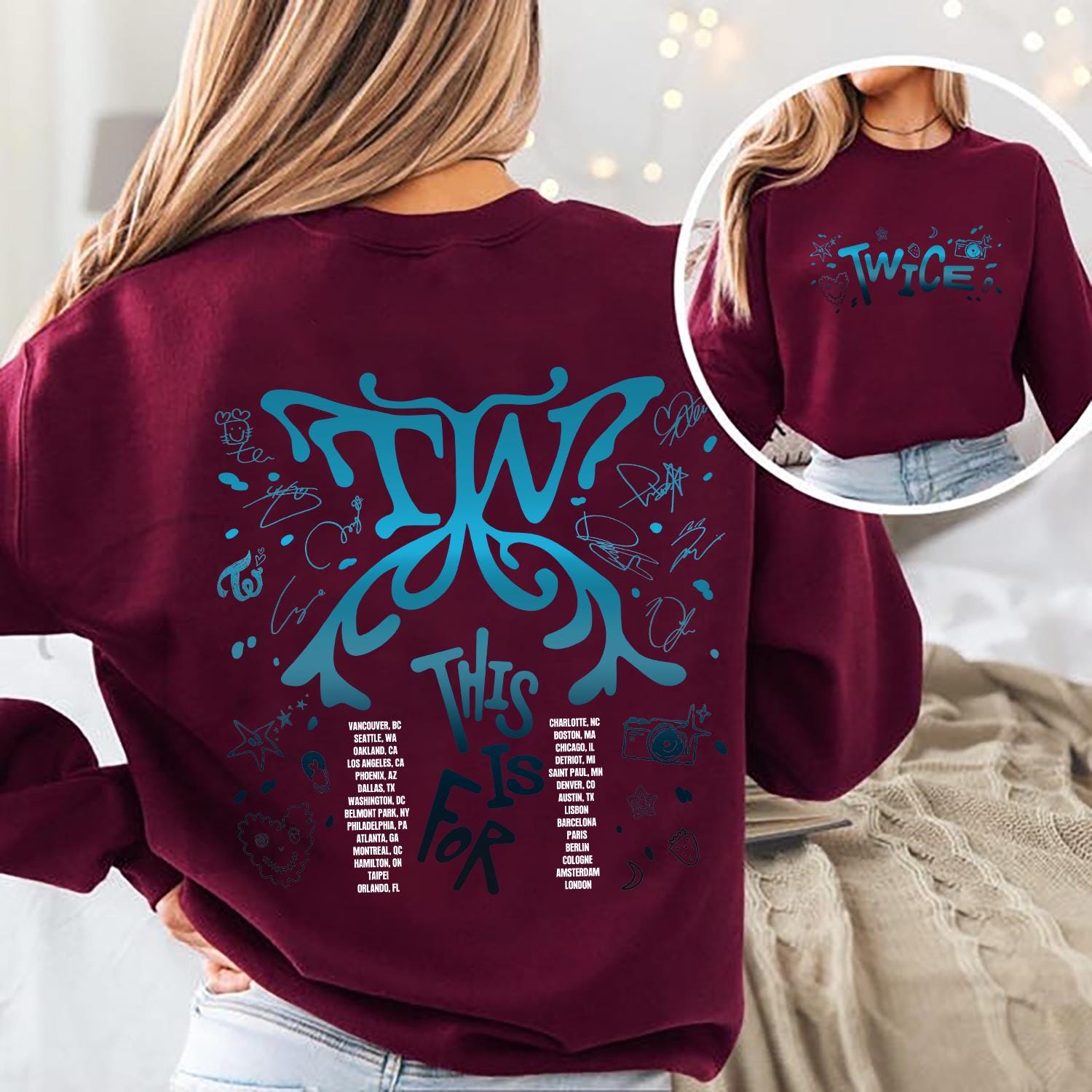 Twice Tour 2026 Part 2 Tshirt, This is for Twice Shirt, Twice