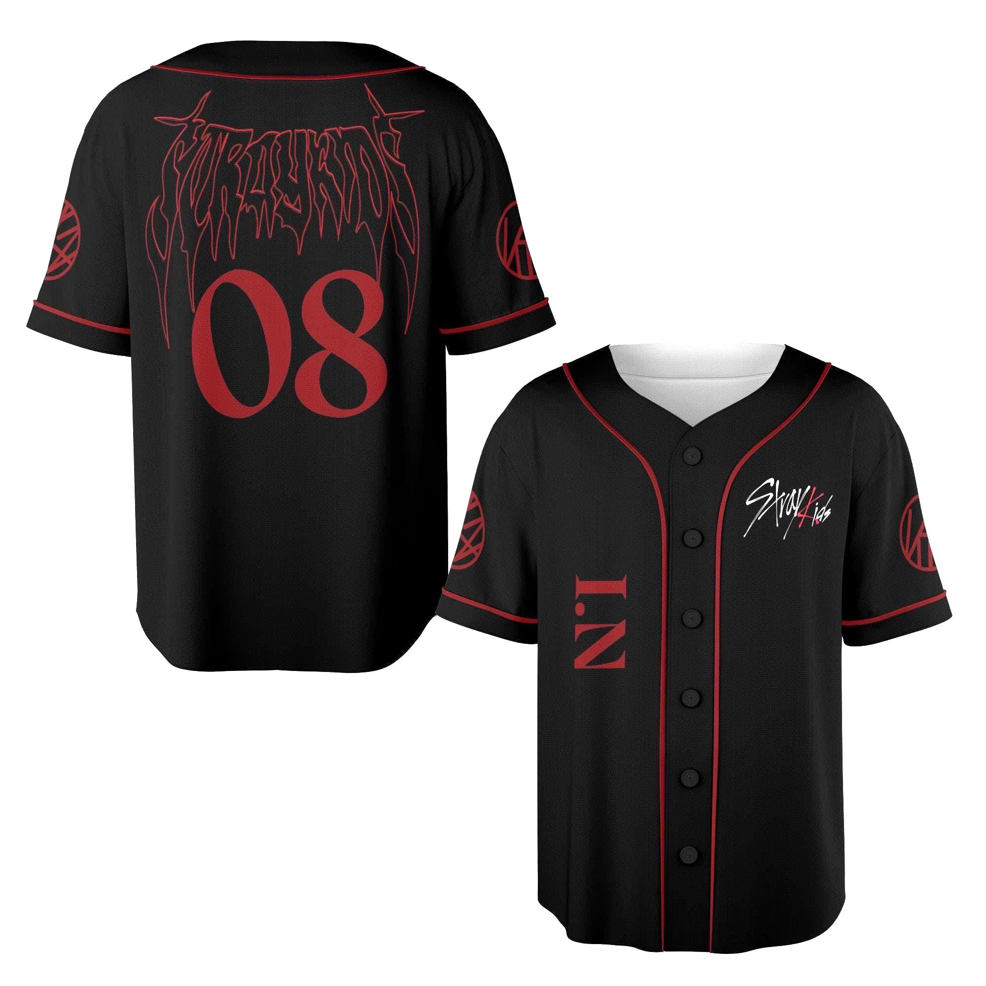 Stray Kids Member Baseball Jersey, Stray Kids Dominate World Tour 