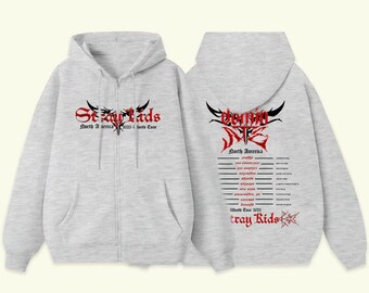 Stray Kids Zip Hoodie, Stray Kids Dominate World Tour in US Zip