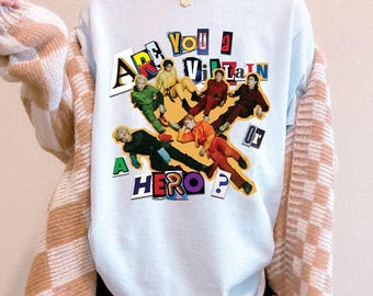 Are You A Villain or A Hero Xdinary Heroes Shirt, Xdinary Heroes Beautiful Mind World Tour Shirt, Xdinary Heroes World Tour 2025 Shirt Kpop