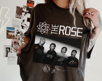 The Rose Rosetopia Tour 2026 Shirt, The Rose Kpop Shirt, The Rose Merch, The Rose Shirt, The Rose Kpop Band Woosung Dojoon Hajoon Taegyeom