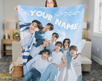 Ateez サンビーチ ぬいぐるみブランケット、Ateez メンバー Kpop ATEEZ ブランケット