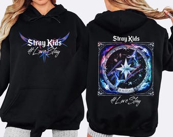 Stray Kids Star Light STAY 8th Anniversary Hoodie, Stray Kids Keepsake, Stray Kids DominATE World Tour, Vintage Skz Gift For Fan Kpop
