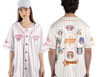 Custom Ateez Member Cute Unisex Jersey, Ateez Jersey, Ateez Merch, Ateez Tour Jersey, Ateez Kpop Jersey, Ateez Gift, Ateez Concert Outfit