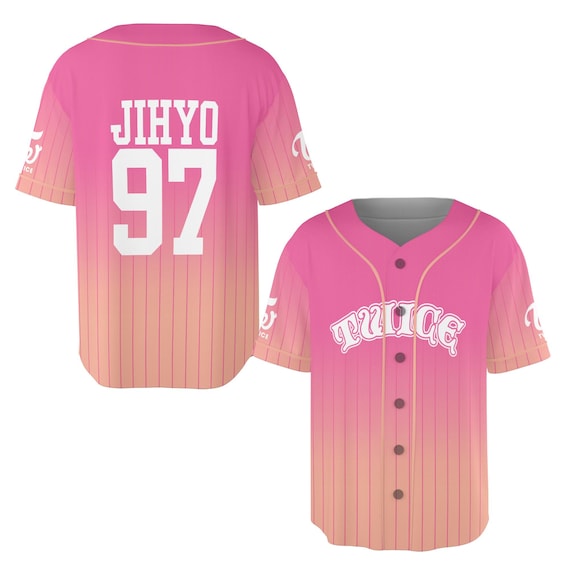 This is for TWICE Unisex Baseball Jersey, Customized Twice Jersey