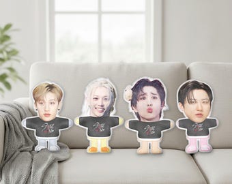 Funny Stray Kids Pillow, Stray Kids Merch, Kpop Pillow For Fans, Stray Kids Keepsake, Skzoo Felix Han Bang Chan Changbin In Hyunjin Lee Know