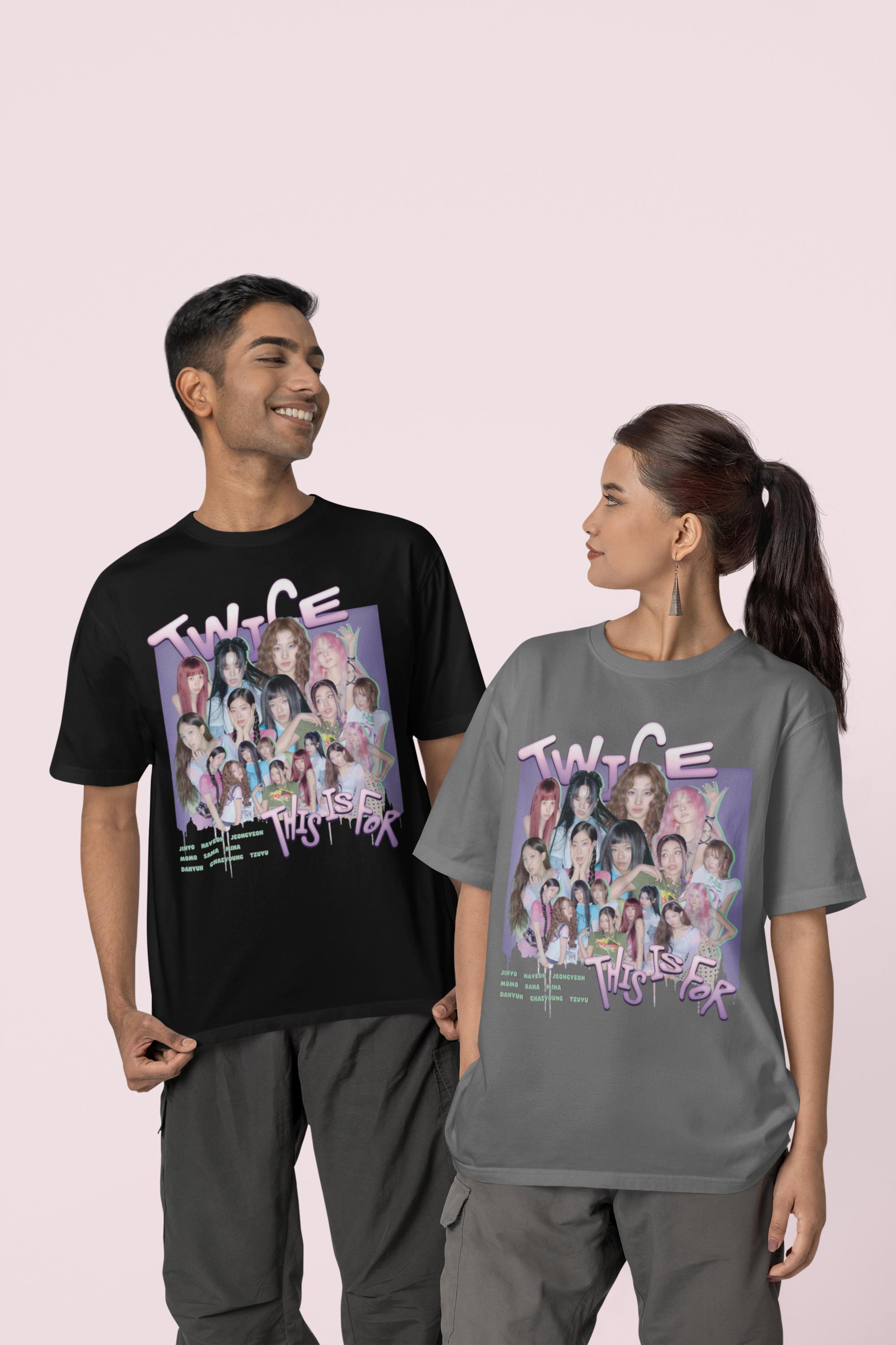 Retro Twice This is for T-shirt, Four Twice Tee, Twice World Tour
