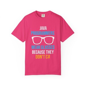Camiseta de programador Java / Juego de palabras con clases de codificación / Regalo para desarrollador de software / Camiseta con humor para programación imagen 5