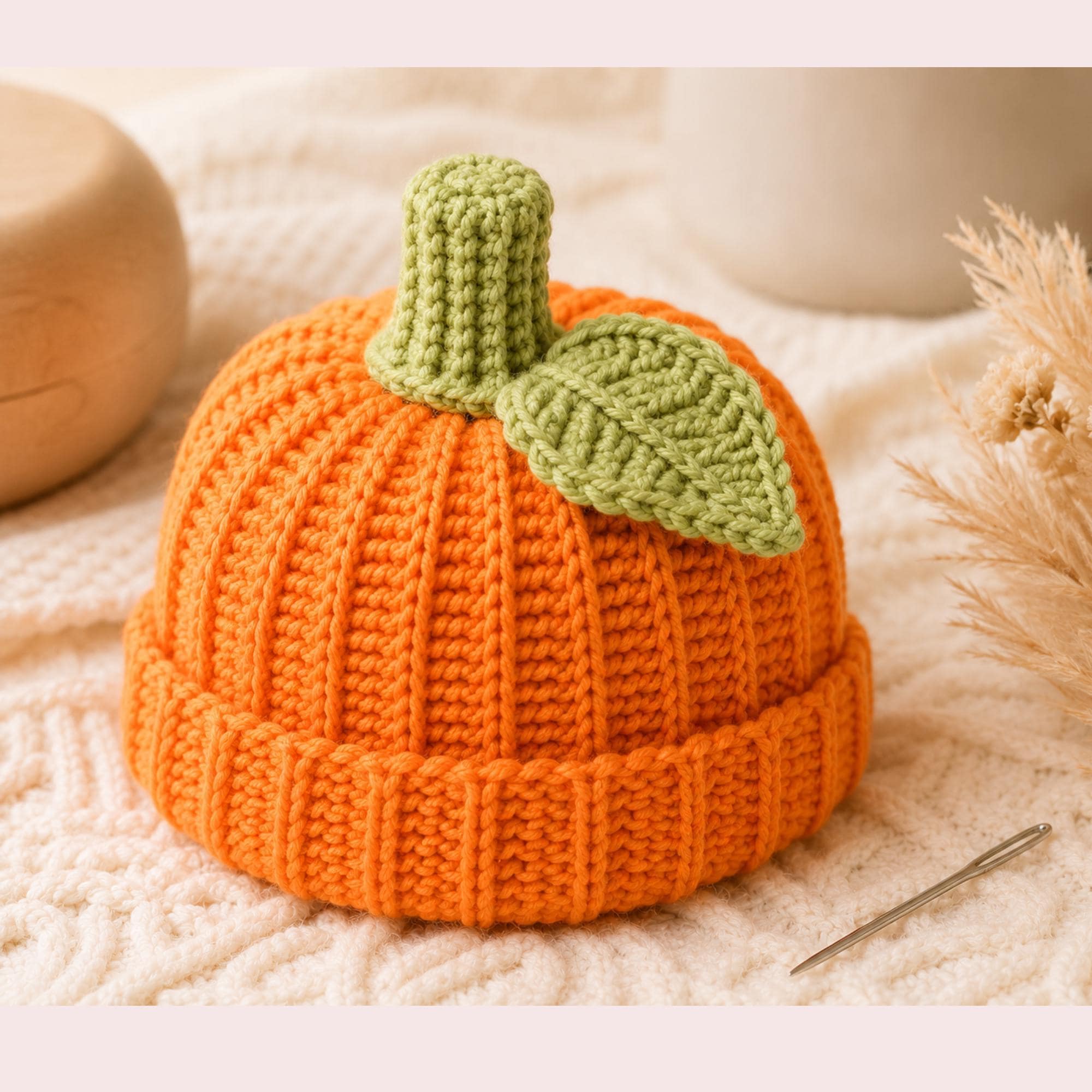 40 Unique Crochet Hats That Are Sure To Amaze You! 23 Pumpkin Baby Beanie Crochet Pattern