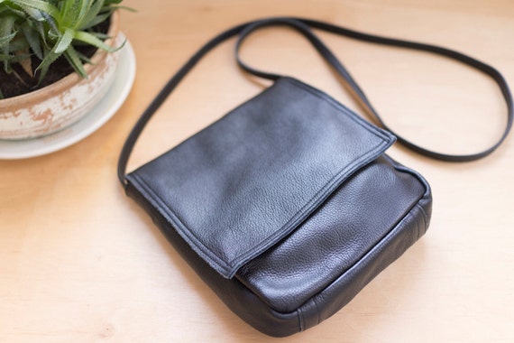 FOKS FORM Mi Bag 01 Minimal Leather Shoulder Bag Messenger | Etsy