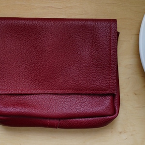 FOKS FORM Clu Bag 03, leather women clutch,leather clutch, clutch bag handmade,evening bag,leather purse,structured bag,leather cosmetic bag