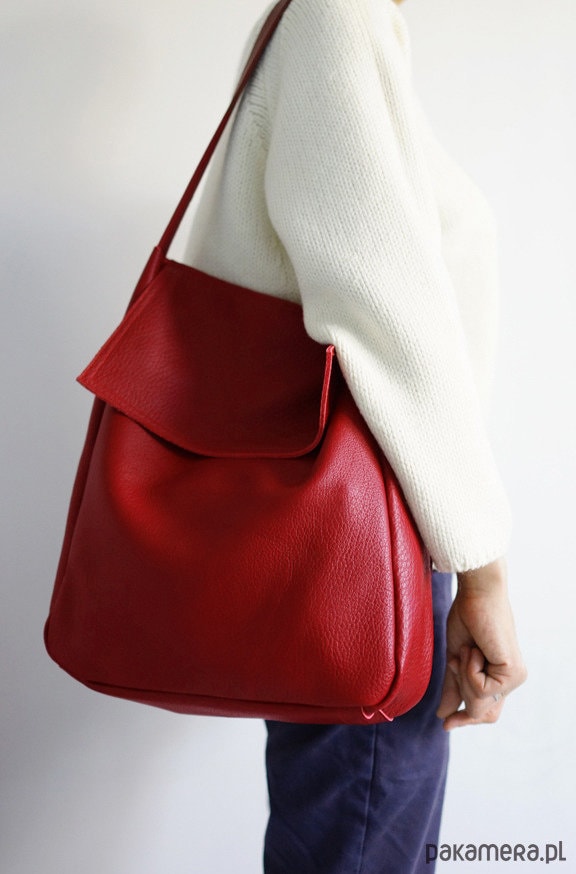 FOKS FORM Tote Bag 05, Minimal Leather Tote Bag, Handbag