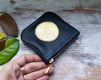Coin 03,FOKS FORM,Coin purse, Leather Keychain Wallet, Leather Credit Card Wallet, Gift for her, Card Holder,Metro Card pouch, Gift under 20