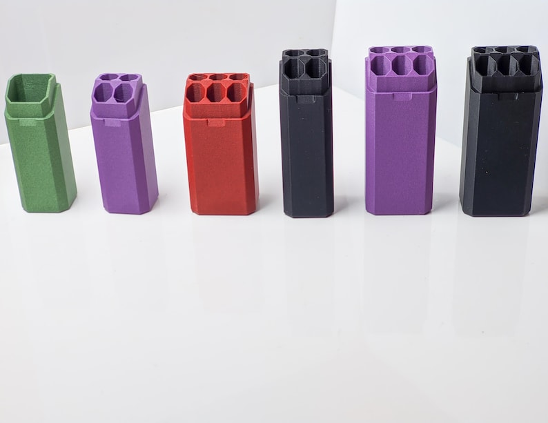 Porta-juntas: tamaño king y compacto, 5 colores, tapa con cierre a presión, a prueba de olores imagen 6