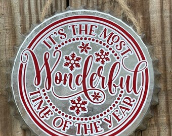 2504 It's the Most Wonderful Time of the Year bottle cap