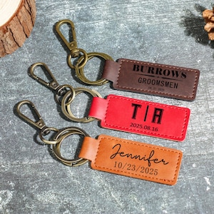 Personalized Leather Keychain,Custom Leather Keychain,Coordinates longitude latitude keychain,Anniversary Gifts,Best Gift,Monogram Keychain