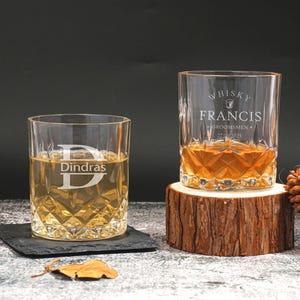 Groomsman 11oz Whiskey Glass, Engraved Old Fashion, Groomsmen Gift Idea, Personalized Groomsman - Best Man Gift, Wedding Shot Glasses
