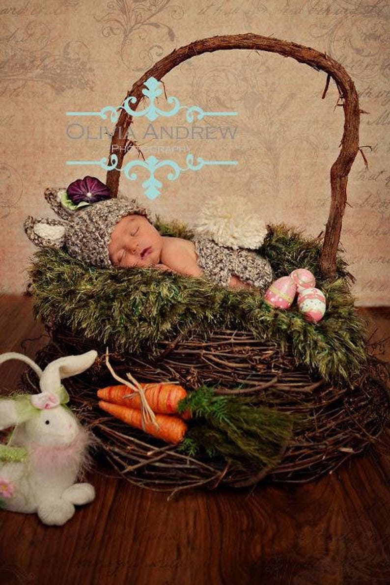 Grass Prop Mossy Baby Blanket Photo Prop. Green 'Grass' Outdoor Look Infant Newborn Photography Prop image 5