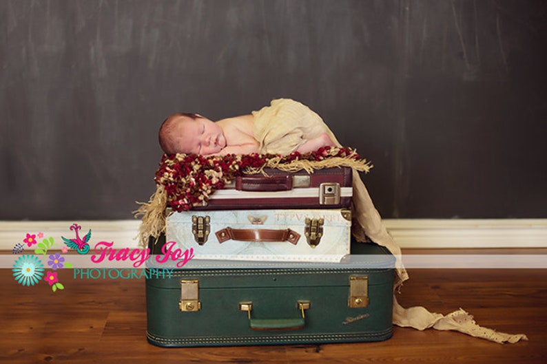 Hand Knit Tiny Blankets Newborn Photo Prop Mini Blanket Baby Mat Photography Prop
